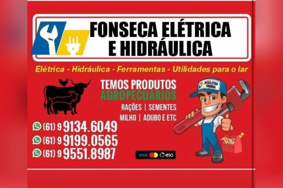 Logomarca Fonseca Elétrica e Hidráulica